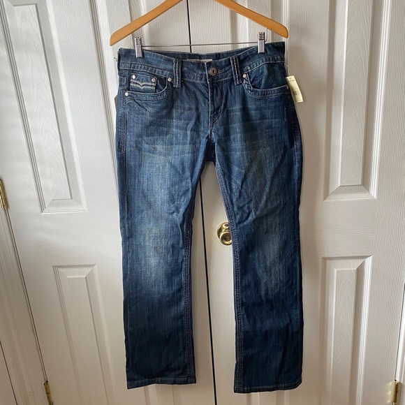NWT Stetson Hollywood Bootcut Medium Wash Low-Rise Jeans SZ 12 - Picture 3 of 11